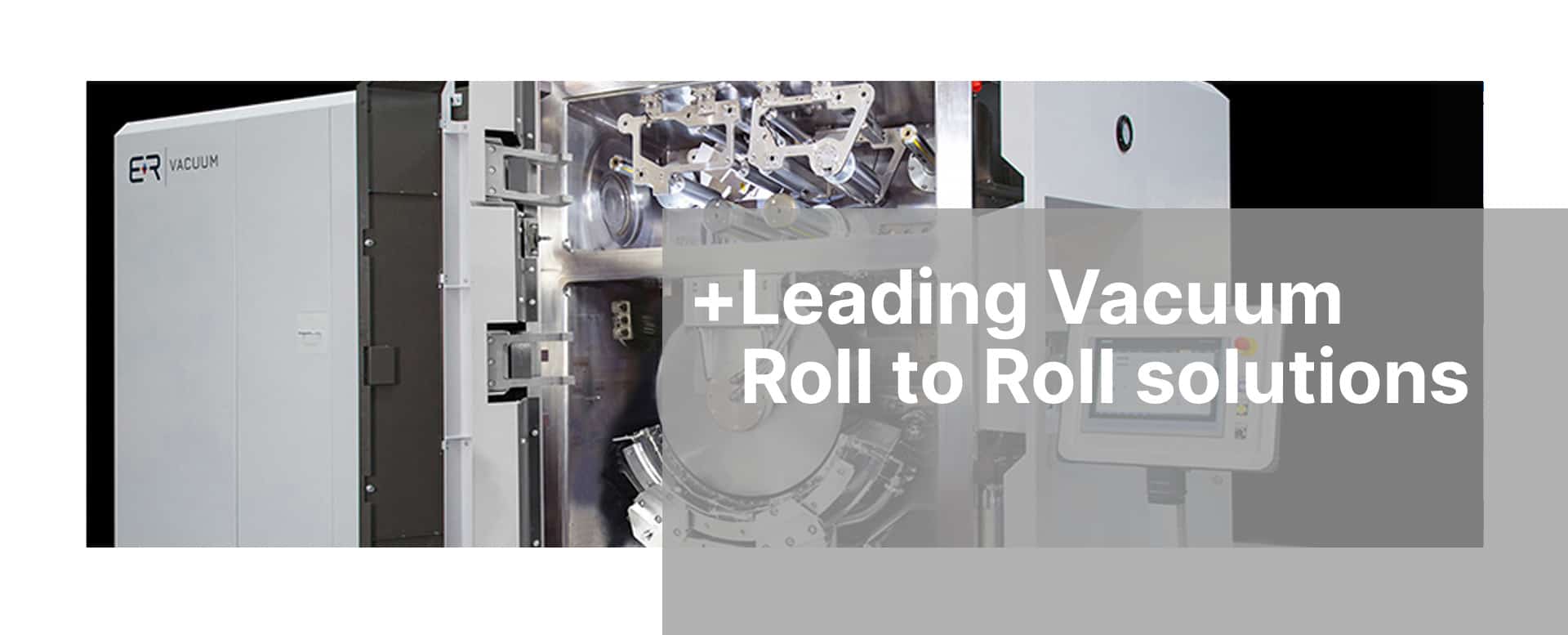 Genesis ALD roll to roll vacuum machine 1 Genesis ALD roll to roll vacuum machine